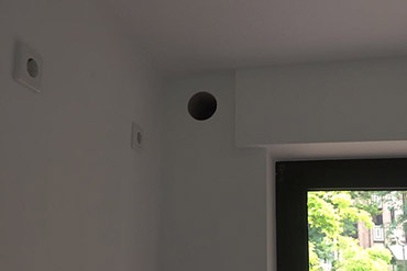 Kernbohrung 160mm innen