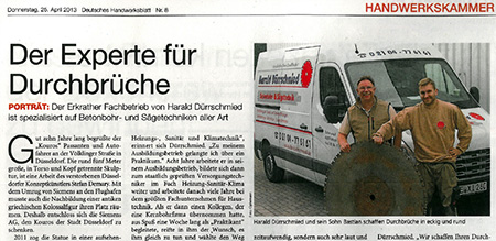 Experte für Durchbrüche